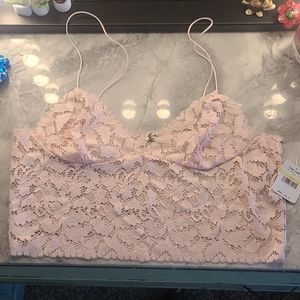 Pink bralette